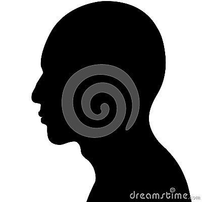 Human Head Stock Photo