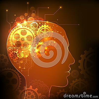 Human Intelligence Vector Illustration