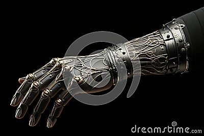 Human Limb Prosthetics, Enhancing Mobility and Empowering Lives Stock Photo