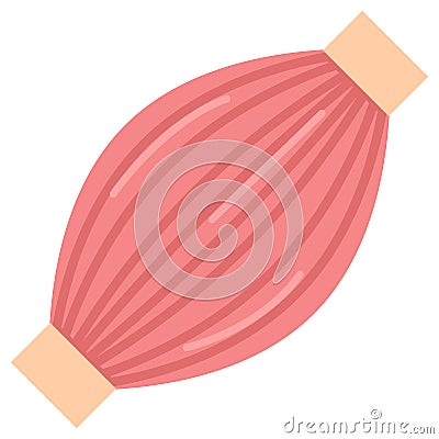 Human muscle icon, vector illustration Vector Illustration