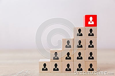 Human resource management and recruitment business concept. Stock Photo
