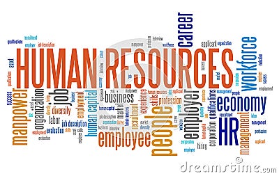 Human resources Cartoon Illustration