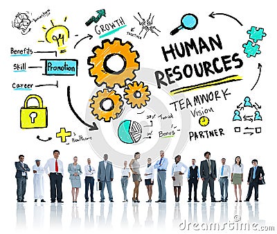 Human Resources Employment Job Teamwork Business Corporate Stock Photo