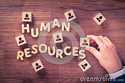 Human resources HR Stock Photo