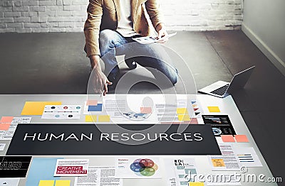 Human Resources Jobs Recruitment Profession Concept Stock Photo