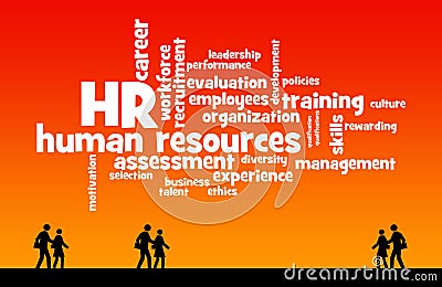 Human resources Stock Photo