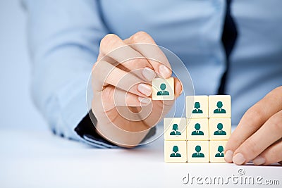 Human resources Stock Photo