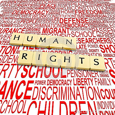 Human rights Stock Photo