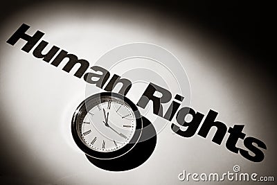 Human Rights Stock Photo