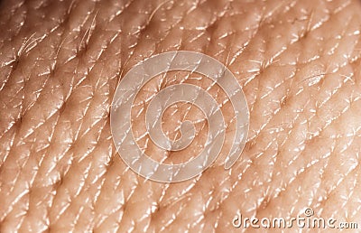 Human skin macro Stock Photo