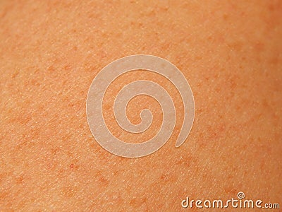 Human skin texture in various parts Stock Photo