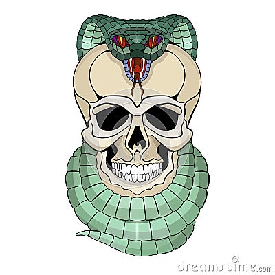 snake with human head