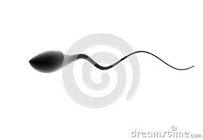 Human sperm Stock Photo