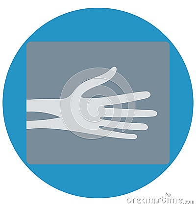 Human spine bones, backbones, Isolated Vector icon that can be easily modified or edit Vector Illustration