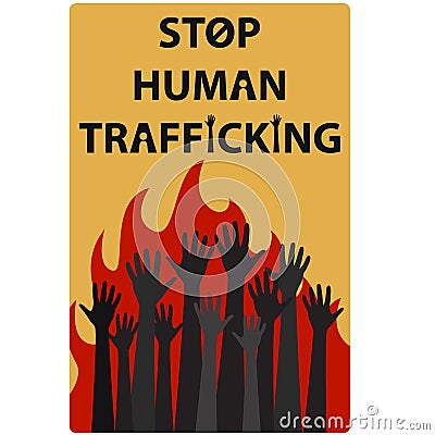 Human Trafficking Awareness Day 5 Stock Photo