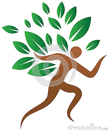 Human tree Vector Illustration