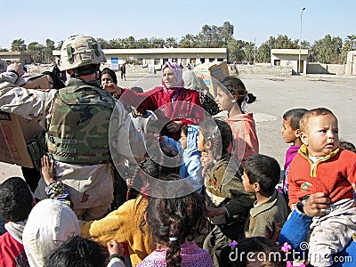 Humanitarian Aid Editorial Stock Photo