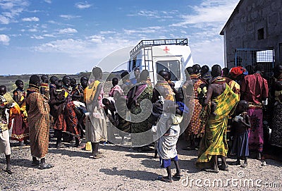 Humanitarian aid Editorial Stock Photo