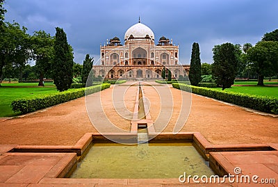 Humayun's tomb in New Delhi, India Stock Photo