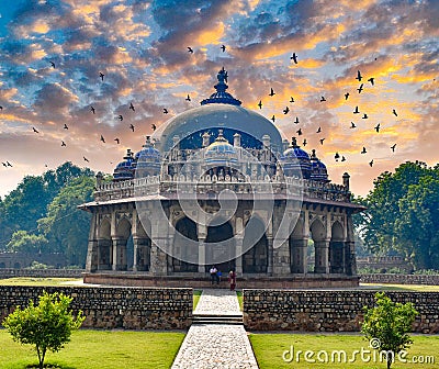 Humayun tomb ,delhi Editorial Stock Photo