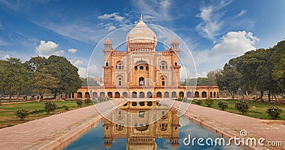 Humayun Tomb New Delhi, India. Stock Photo