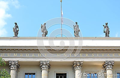 Humboldt university Berlin Germany Editorial Stock Photo