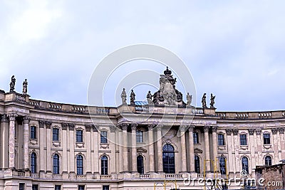 Humboldt University Buildings in Berlin Germany Editorial Stock Photo