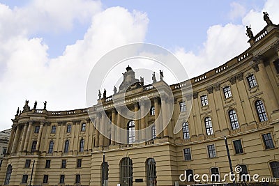 Humboldt University Buildings in Berlin Germany Editorial Stock Photo