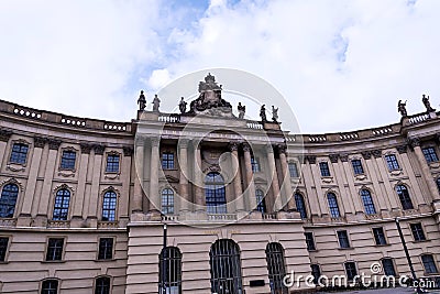 Humboldt University Buildings in Berlin Germany Editorial Stock Photo