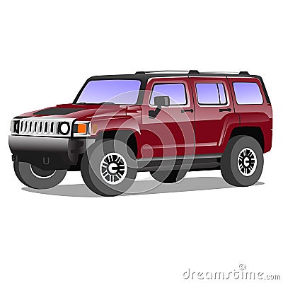 Hummer Vector Illustration