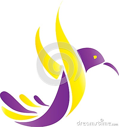 Humming Bird Vector Illustration