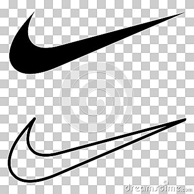 Humpolec, Czech Republic - January 03, 2023: Nike logo - fashion sport clothing product company Vector Illustration