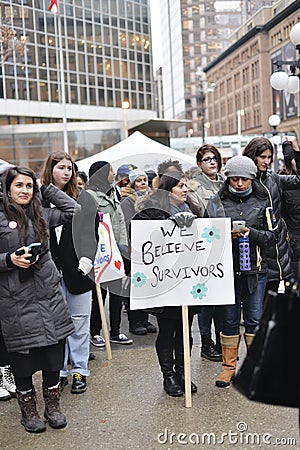 Hundreds marched to police headquarters Thursday evening, Editorial Stock Photo