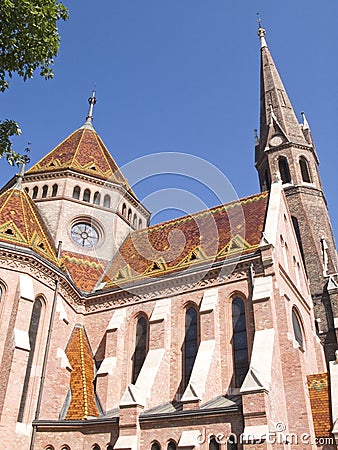 Hungary, Budapest, Calvanist Church Stock Photo