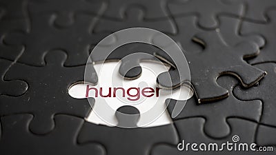 Hunger Stock Photo