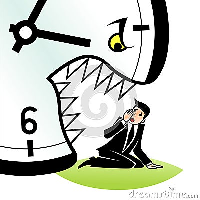 Hungry time Vector Illustration