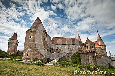 Huniazilor castle Stock Photo