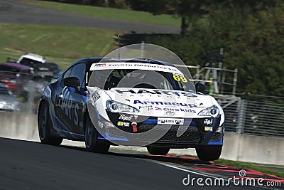 Hunter Robb racing in the Toyota 86 Championship Editorial Stock Photo