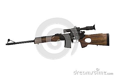 The hunting carbine Stock Photo