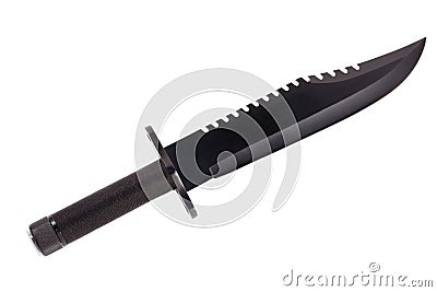 Hunting dagger Stock Photo