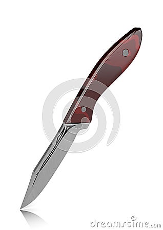 Hunting Knife Stock Photo