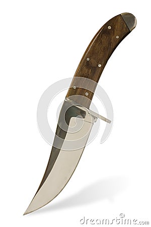 Hunting knife Stock Photo