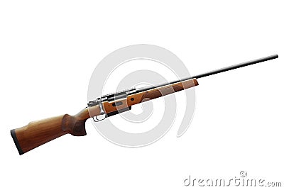 Hunting rifle Stock Photo