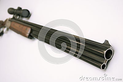 Hunting rifle Stock Photo