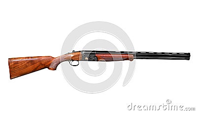 Hunting shotgun Stock Photo