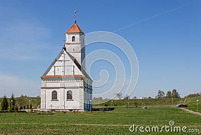 Ð¡hurch of Transfiguration in Zaslawye Stock Photo