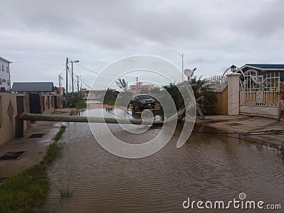 Hurricane earl Editorial Stock Photo