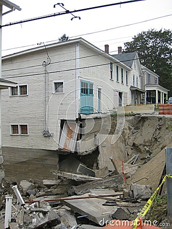 Hurricane Irene Editorial Stock Photo