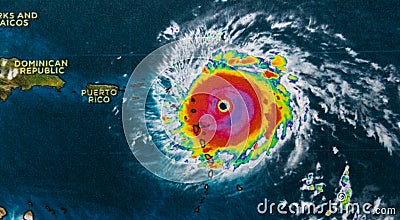 Hurricane Irma Editorial Stock Photo