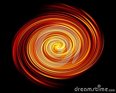 Hurricane Swirl Stock Photo